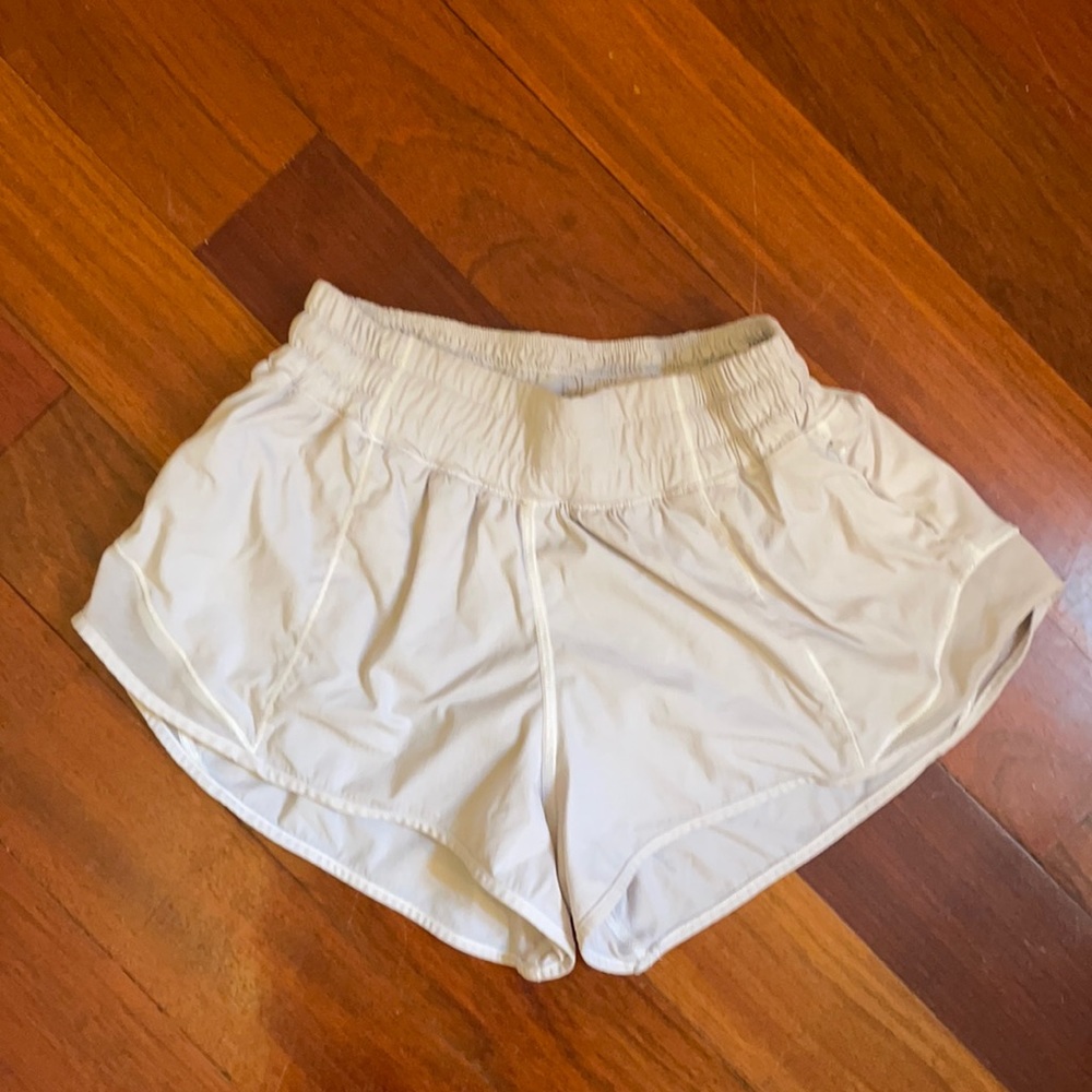 Lululemon White Shorts